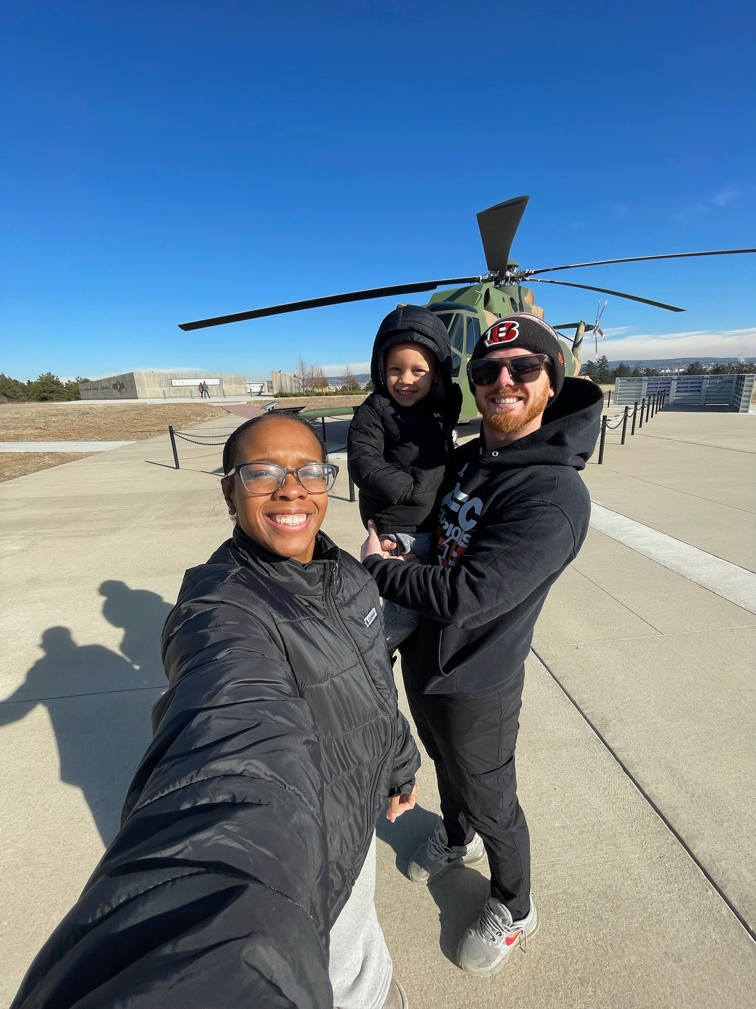 Anthony, owner of AC Fix It, with his family in Colorado Springs